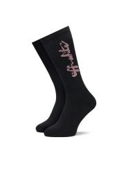 Off-White Skarpety długie OWRA003S22KNI0011030 Czarny. Czarne skarpety damskie OFF-WHITE, bez wzorów, z bawełny. Za 249.99 zł.