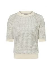 BOSS sweter z dzianiny z moherem - Fadiani Kobiety wiskoza biały, XL. Białe swetry damskie Boss, xl, bez wzorów, z dzianiny, eleganckie, bez kołnierzyka, bez ramiączek, bez kaptura. Za 429.95 zł.