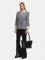 KARL LAGERFELD Torebka B3W30046 Czarny. Czarne listonoszki damskie KARL LAGERFELD, bez wzorów, ze skóry, bez dodatków. Za 999.99 zł.