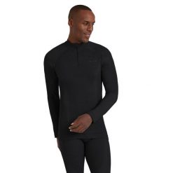 Koszulka Falke Wool-Tech Light. Czarne koszulki sportowe męskie Falke, xl, bez wzorów, z dzianiny, bez kołnierzyka, bez ramiączek. Za 550.00 zł.