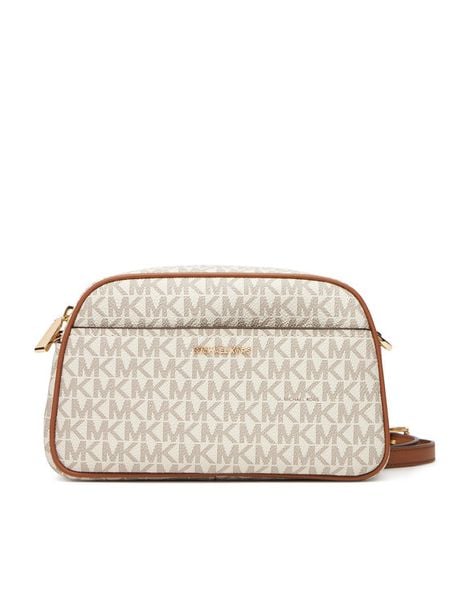 MICHAEL Michael Kors Torebka 32F5GJ6C5B Écru. Białe listonoszki damskie MICHAEL Michael Kors, bez wzorów, ze skóry, bez dodatków. Za 569.99 zł.