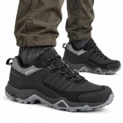 Buty męskie sportowe trekkingowe DK SPIDER SOFTSHELL. Czarne trekkingi męskie DK, trekkingowe. Za 169.00 zł.