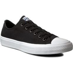 Trampki CONVERSE - Ct II Ox 150149C Black/White/Navy. Czarne trampki męskie Converse, z gumy. W wyprzedaży za 239.00 zł.