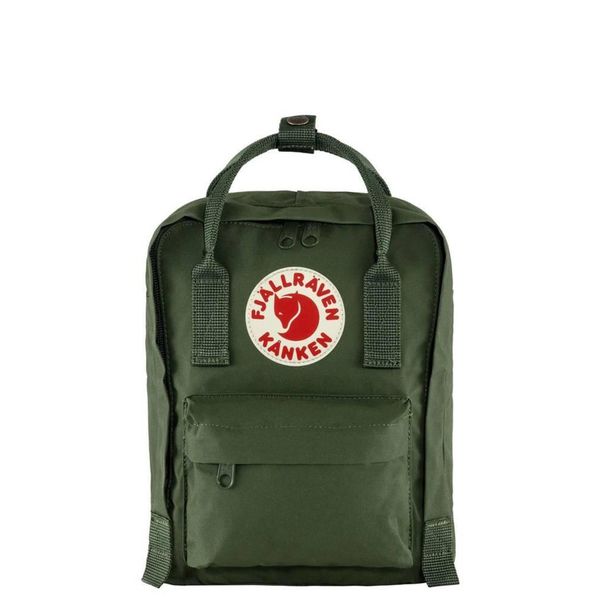 Plecak Kanken Mini. Zielone plecaki damskie Fjällräven, bez wzorów. Za 339.00 zł.