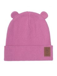 Lasocki Kids Czapka 2K3-001-AW23 Różowy. Czerwone buty zimowe dziewczęce Lasocki Kids, bez wzorów, z bawełny. Za 39.99 zł.