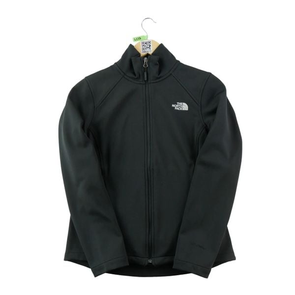Second life - Kurtka polarowa damska WindWall - Stan bardzo dobry. Czarne kurtki damskie The North Face, s, bez wzorów, z polaru, bez kaptura. Za 234.96 zł.