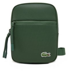 Saszetka Lacoste. Zielone saszetki męskie Lacoste, młodzieżowe, małe. Za 279.99 zł.