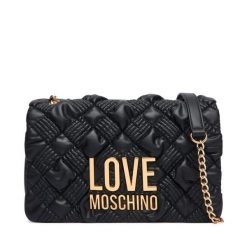 Torebka LOVE MOSCHINO. Czarne torebki do ręki damskie Love Moschino, bez wzorów, klasyczne, bez dodatków. Za 1,099.00 zł.