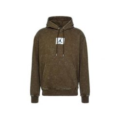 Bluza z kapturem Nike JORDAN ESSENTIAL FLEECE. Brązowe bluzy męskie Nike, xl, z aplikacjami, z bawełny, z kapturem. Za 427.05 zł.