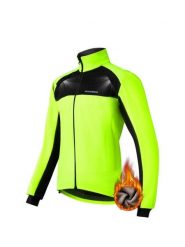 Kurtka Zimowa Termiczna Unisex Wiatroszczelna. Żółte kurtki damskie ROCKBROS, na jesień, l, bez wzorów, z materiału, bez kaptura, do biegania. Za 446.84 zł.