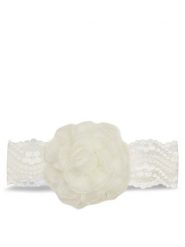 Jamiks Opaska materiałowa Madeline JLG031 Écru. Rękawiczki dziecięce Jamiks, bez wzorów, z materiału. Za 39.99 zł.