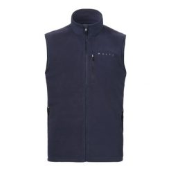 Kamizelka polartec Musto Evo Pt 200 g. Niebieskie kurtki męskie Musto, bez wzorów, z polaru. Za 384.50 zł.