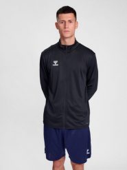 Bluza hmlESSENTIAL TRACK JACKET. Czerwone bluzy sportowe damskie Hummel, s, bez wzorów, z materiału, bez kaptura, na fitness i siłownię. Za 100.00 zł.