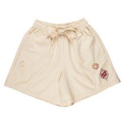 Spodenki Santa Cruz Scatter walkshorts off white. Białe krótkie spodenki sportowe męskie SANTA CRUZ, bez wzorów. Za 296.06 zł.