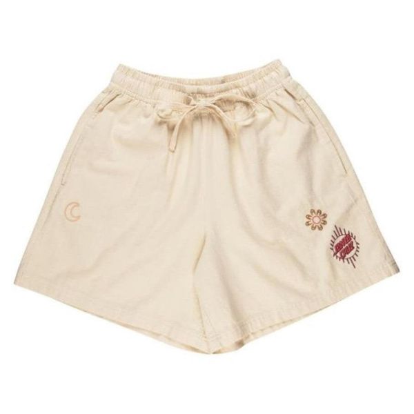 Spodenki Santa Cruz Scatter walkshorts off white. Białe szorty męskie SANTA CRUZ, na lato, s, bez wzorów, z materiału. Za 296.06 zł.