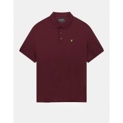 Zwykła koszulka polo Lyle & Scott. Brązowe koszulki polo męskie LYLE AND SCOTT, m, bez wzorów, bez ramiączek. Za 245.50 zł.