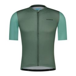 Koszulka z krótkim rękawem ARIA, Restore Green. Zielone koszulki sportowe męskie Shimano, rowerowe. Za 419.90 zł.