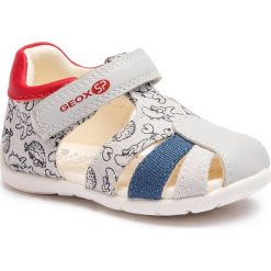 Sandały GEOX - B Elthan B. A B921PA 01054 C1234 M Lt Grey/Red. Sandały dziewczęce Geox. W wyprzedaży za 139.00 zł.