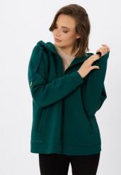 Bluza z kapturem B-CAMBEL. Bluzy damskie Volcano, l, bez wzorów, z materiału, z kapturem. Za 179.99 zł.