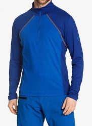 Bluza termoaktywna męśka Ziener Jito. Niebieskie bluzy męskie Ziener, m, bez wzorów, z elastanu, bez kaptura. Za 239.99 zł.