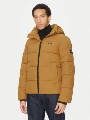 Calvin Klein Kurtka zimowa Crinkle K10K110336 Brązowy Regular Fit. Brązowe kurtki męskie Calvin Klein, na zimę, m, bez wzorów, z syntetyku, bez kaptura. Za 1,049.00 zł.