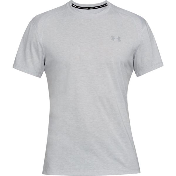 T-shirt Under Armour STREAKER 2.0 TWIST. Szare t-shirty męskie Under Armour, xl, bez wzorów, z materiału, bez kołnierzyka. Za 207.05 zł.