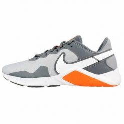 Buty treningowe męskie Nike Legend Essential 2. Szare buty sportowe męskie Nike, z materiału, bez zapięcia, na fitness i siłownię. Za 309.00 zł.