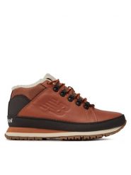 New Balance Trzewiki Classics H754LFT Brązowy. Brązowe botki męskie New Balance, bez wzorów, z materiału, bez zapięcia. Za 599.99 zł.