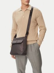 Beverly Hills Polo Club Saszetka CWBEO-BHPC-L-010-10 Szary. Szare saszetki męskie Beverly Hills Polo Club, z materiału. Za 149.99 zł.