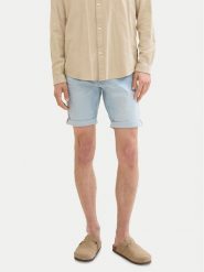 Tom Tailor Denim Szorty jeansowe 1040209 Niebieski Regular Fit. Niebieskie szorty męskie Tom Tailor Denim, m, bez wzorów, z bawełny. Za 189.99 zł.