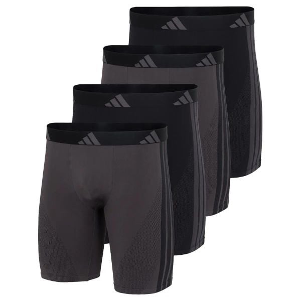 Bokserki Active Micro Stretch 4 pak. Bokserki męskie Adidas, m, bez wzorów, z materiału. Za 351.00 zł.