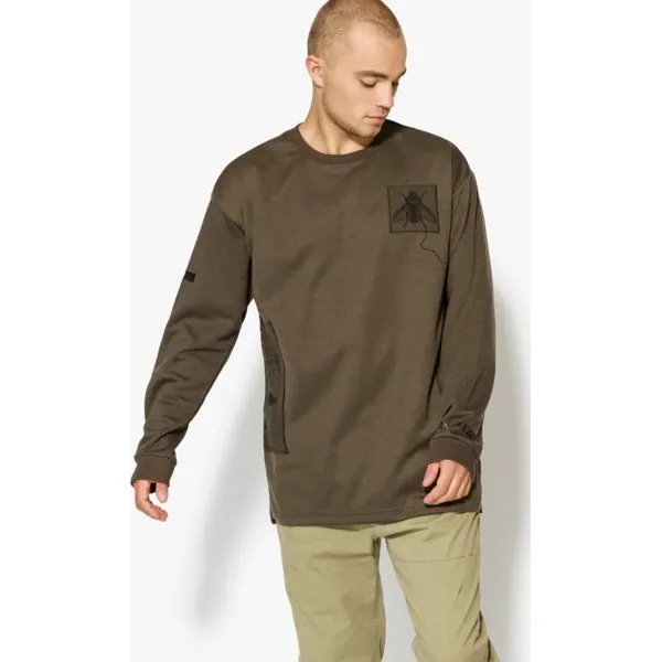 Confront Bluza Juniper , brązowy, rozmiar L. Brązowe bluzy męskie Confront, l, bez wzorów, z materiału, bez kaptura. W wyprzedaży za 79.99 zł.