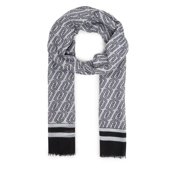 Szal Liu Jo. Czarne szaliki i chusty damskie Liu Jo, bez wzorów. Za 169.99 zł.