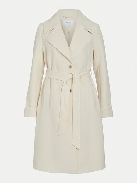 Vila Płaszcz przejściowy Cooley 14102689 Beżowy Regular Fit. Brązowe płaszcze damskie Vila, bez wzorów, z syntetyku, bez kaptura. Za 239.99 zł.