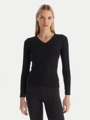 Ysabel Mora Bielizna termoaktywna górna 70009 Czarny Slim Fit. Czarna bielizna termoaktywna damska ysabel mora, xl, bez wzorów, z bawełny, bez ramiączek. Za 129.99 zł.