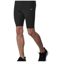 Legginsy do biegania męskie Mizuno Core Impulse Mid. Czarne legginsy sportowe męskie Mizuno, m, bez wzorów, do biegania. Za 179.99 zł.
