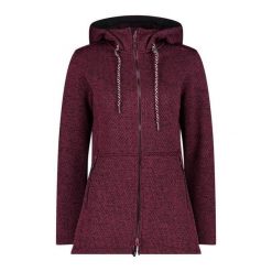 Bluza damska turystyczna CMP 32H2076. Czerwone bluzy sportowe damskie CMP, l, bez wzorów, bez kaptura, trekkingowe. W wyprzedaży za 258.99 zł.