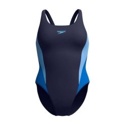 Strój kąpielowy jednoczęściowy damski na basen Speedo Colourblock 2.0. Niebieskie kostiumy jednoczęściowe damskie Speedo, s, bez wzorów, z elastanu, sportowe, na fitness i siłownię. Za 189.00 zł.