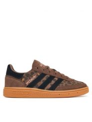 Adidas Sneakersy Handball Spezial LA1380 Brązowy. Brązowe buty sportowe dziewczęce Adidas, bez wzorów, ze skóry, bez zapięcia, do piłki ręcznej. Za 279.99 zł.