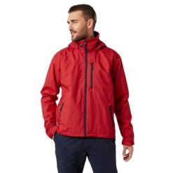 Kurtka żeglarska męska Helly Hansen CREW HOODED. Czerwone kurtki sportowe męskie Helly Hansen, m, bez wzorów, trekkingowe. W wyprzedaży za 508.70 zł.