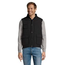 Kurtka Unisex Dla Dorosłych Wells Ripstop. Czarne bluzy męskie SOL'S, m, bez wzorów, bez kaptura. Za 279.99 zł.