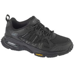 Buty sportowe Sneakersy męskie, Skech-Air Envoy. Czarne buty sportowe męskie Skechers, bez zapięcia, trekkingowe. Za 399.99 zł.