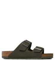 Birkenstock Klapki Arizona 1024550 Khaki. Brązowe klapki męskie Birkenstock, z syntetyku. Za 449.99 zł.