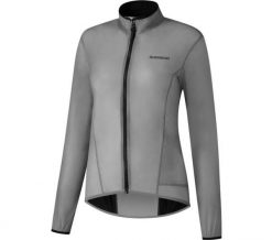 Fahrrad- Windjacke Damska kurtka wiatrówka SUMIRE Light, antracytowo-szara. Czarne kurtki damskie Shimano, xl, bez wzorów, z elastanu, bez kaptura. Za 412.00 zł.