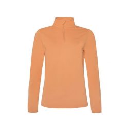 Damski polar z zamkiem błyskawicznym 1/4 Protest Fabriz. Brązowe bluzy sportowe damskie Protest, bez wzorów, z polaru, bez kaptura, narciarskie. Za 224.00 zł.