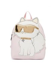 Karl Lagerfeld Kids Plecak Infant Girl D2 Z31203 Różowy. Czerwone torby i plecaki dziecięce Karl Lagerfeld Kids, z materiału. Za 228.99 zł.
