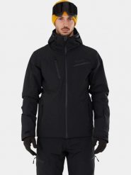 Kurtka Narciarska Męska Fundango Telluride. Czarne kurtki snowboardowe męskie Fundango, m, bez wzorów, z materiału, długie, bez kaptura, narciarskie. Za 599.00 zł.