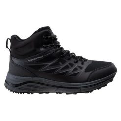 Buty Hi-Tec Gewila Mid Wp M 92800376983 czarne. Czarne trekkingi męskie trekkingowe. Za 362.24 zł.