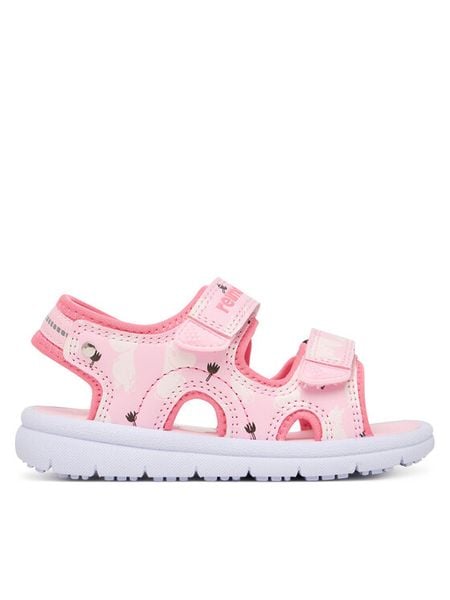 Reima Sandały Moomin Bungee 5400089M-4251 Różowy. Czerwone sandały dziewczęce Reima, z materiału, bez zapięcia. Za 179.99 zł.
