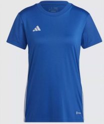 Adidas Koszulka adidas Tabela 23 Jersey W H44533. T-shirty damskie Adidas, bez wzorów, z jersey, bez kołnierzyka. Za 73.11 zł.